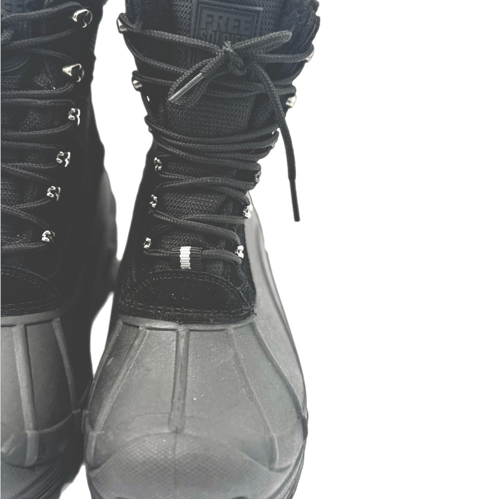 Free Solider Men's Winter Boots, lightly worn once -Size 10 Ships next day - Picture 9 of 9